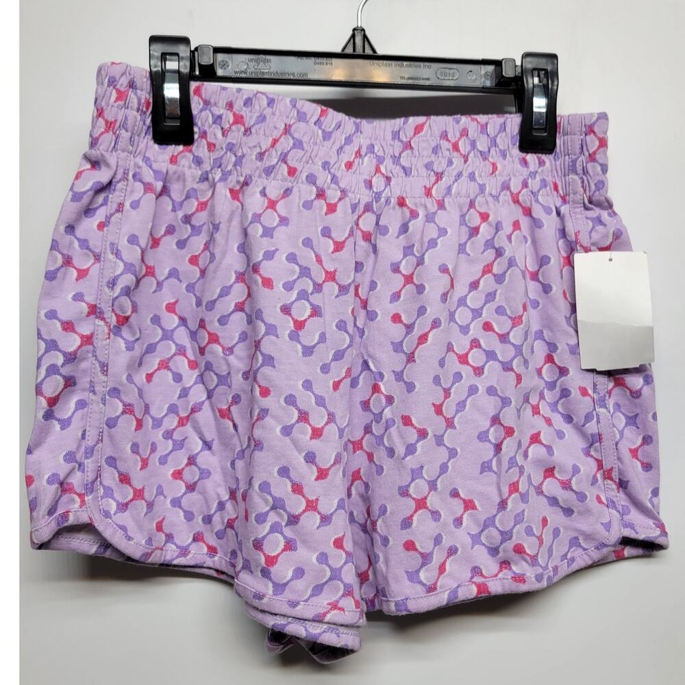 Abound Purple Pull-On Patten Women's Loungewear New Shorts Small